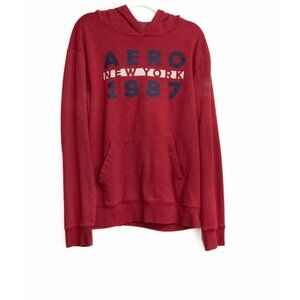 Aero New York 1987 Red Hoodie